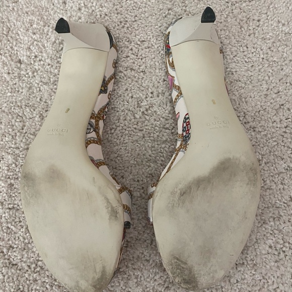 Authentic  RARE GUCCI KITTIN HEEL Sandals - Picture 12 of 13